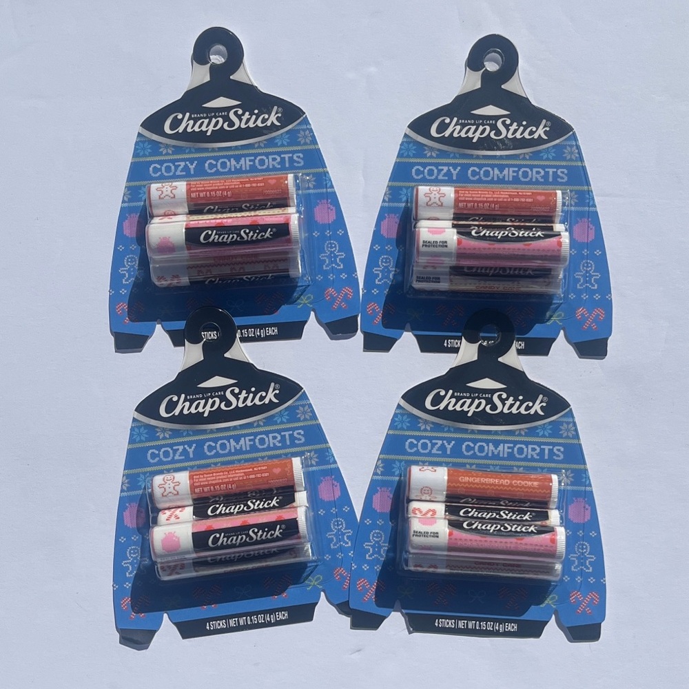 ChapStick Cozy Comforts Lip Balm Set 12 Pack